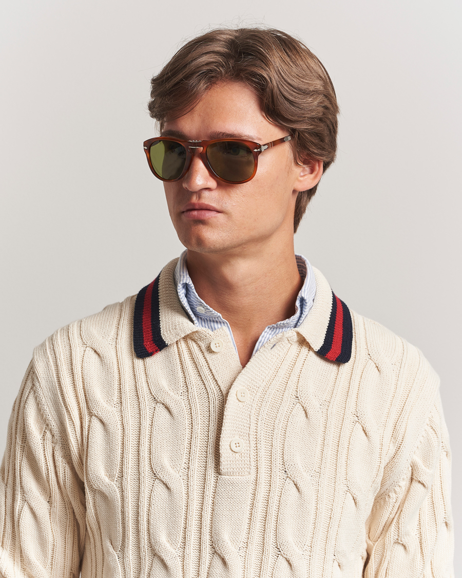 Homme | Lunettes De Soleil | Persol | Steve Mcqueen Sunglasses Terra Di Siena