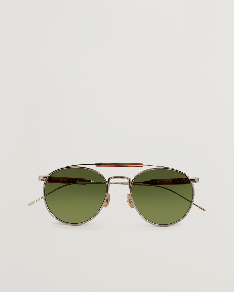 Heren | Brunello Cucinelli 0BC2004ST Sunglasses Silver | Brunello Cucinelli | 0BC2004ST Sunglasses Silver