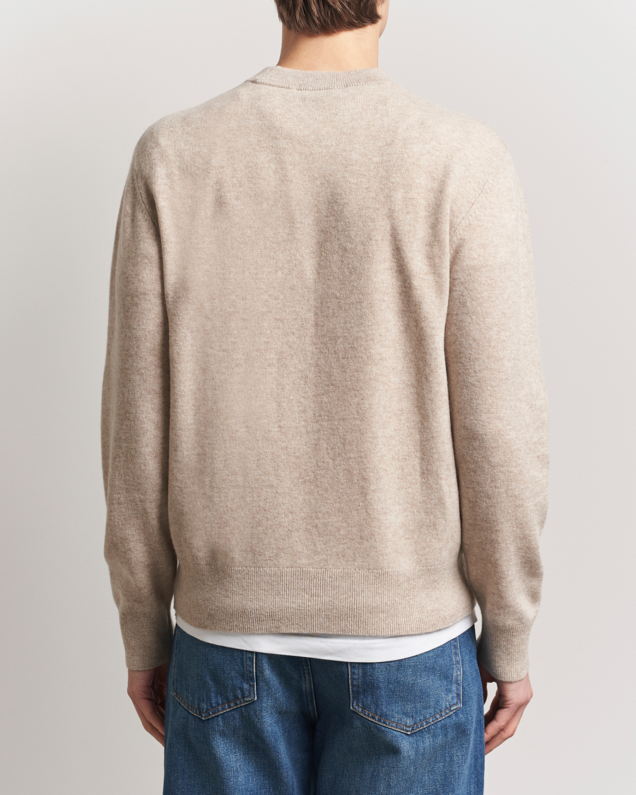 Heren | Truien | A Day's March | Marlow Cashmere Blend Sweater Sand