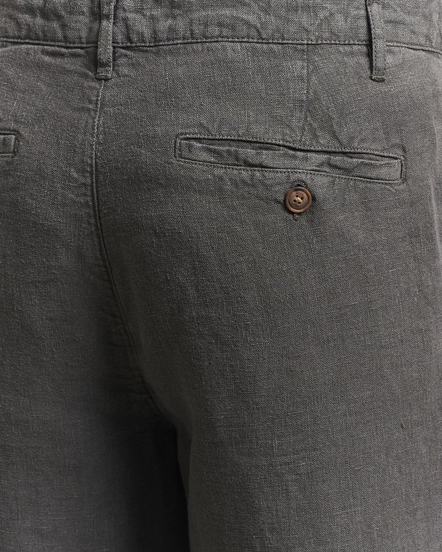 Homme | Pantalons | A Day's March | Madu Linen Trousers Olive