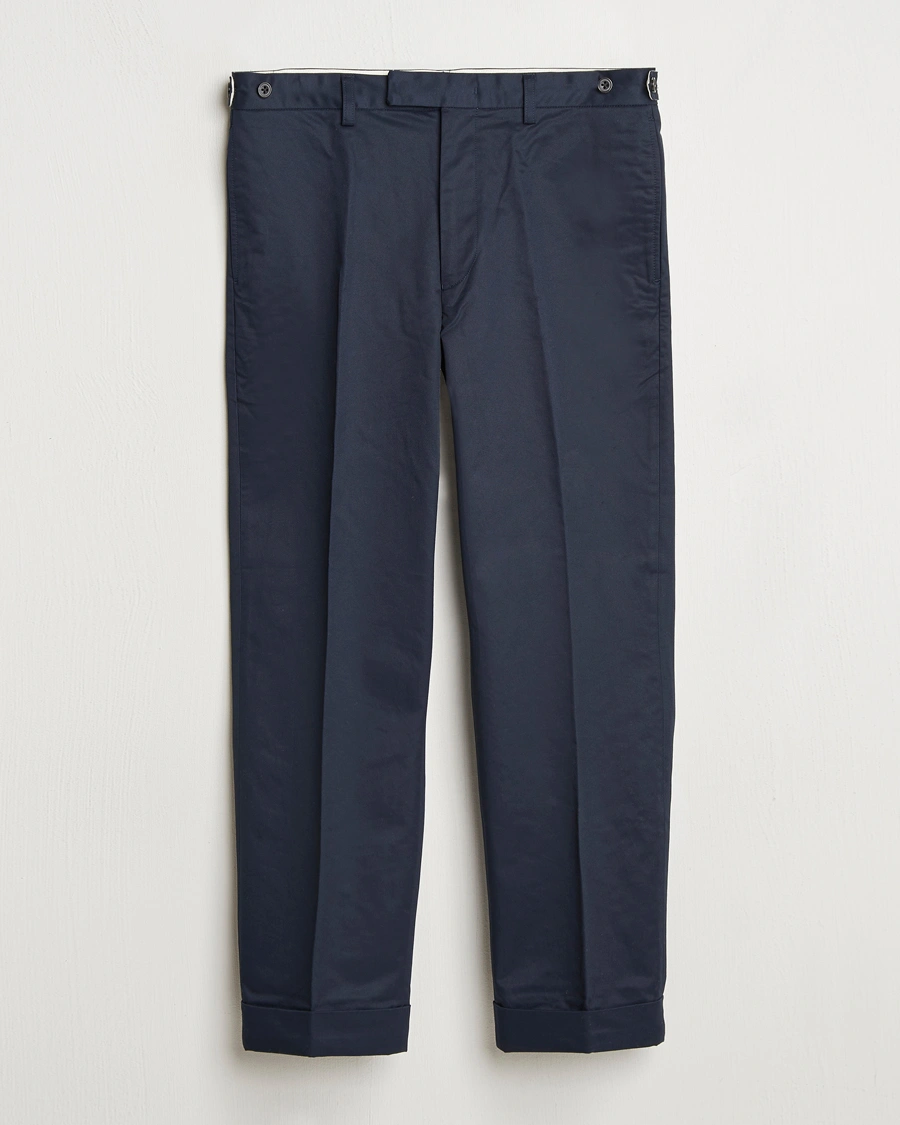 Heren | Broeken | BEAMS PLUS | Cotton Twill Ivy Trousers Navy