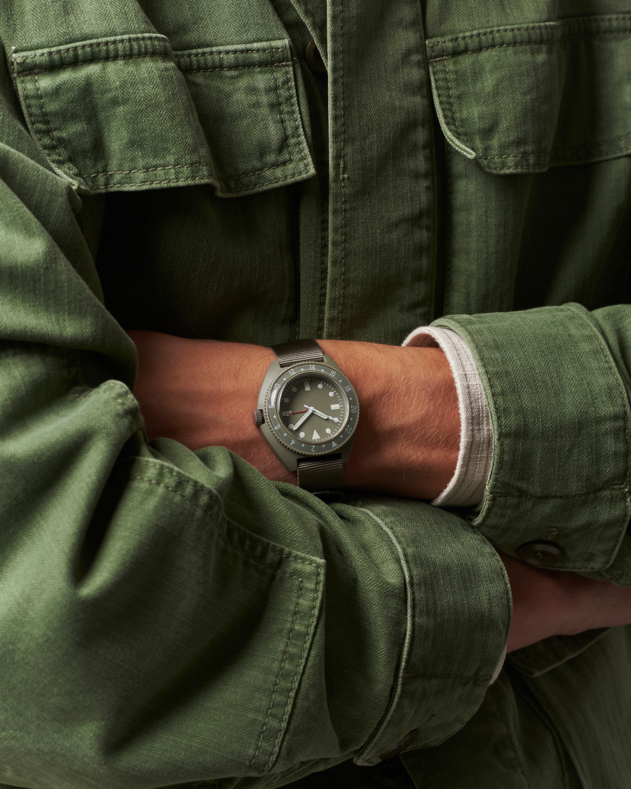 Heren | BEAMS PLUS Type-P24 Utility Watch Sage | BEAMS PLUS | Type-P24 Utility Watch Sage