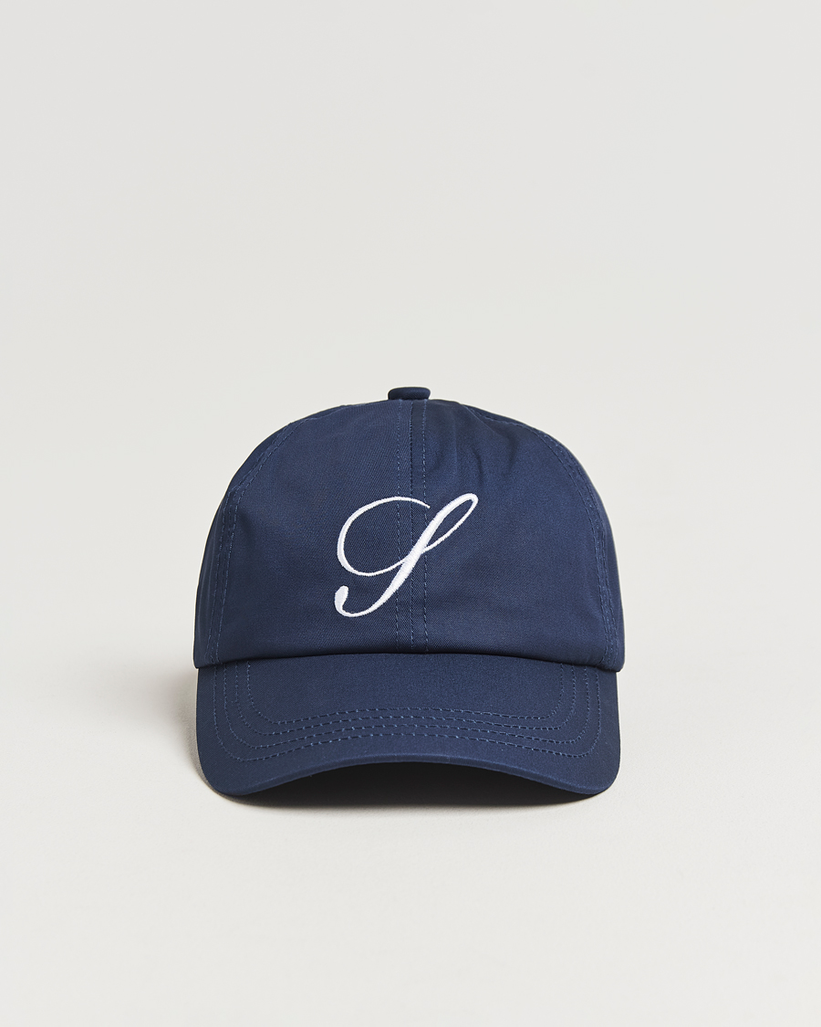 Heren | Hoeden en petten | Stenströms | Cotton Logo Cap Navy