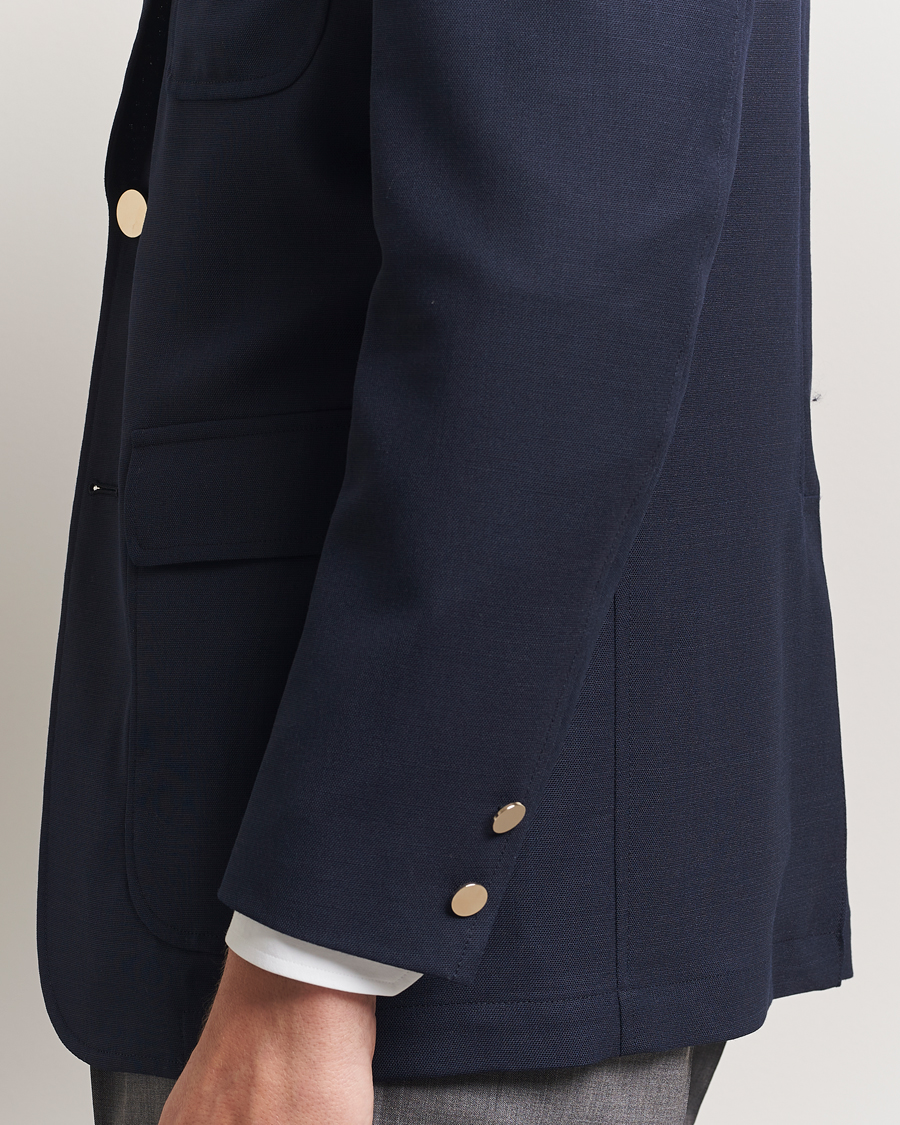Heren | Blazers | Kamakura Shirts | Unconstructed Ivy Blazer Navy