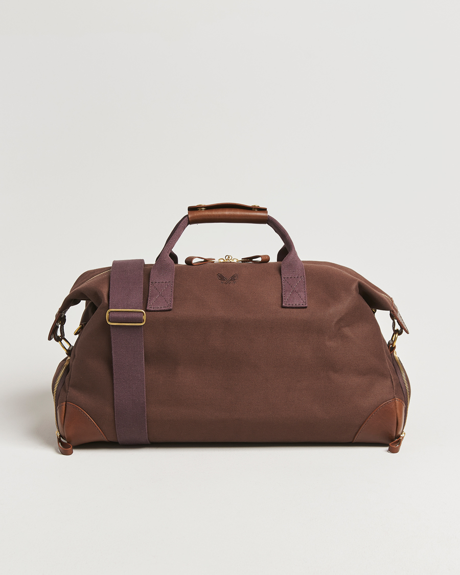 Homme | Sacs | Bennett Winch | Canvas Weekender Black Chocolate