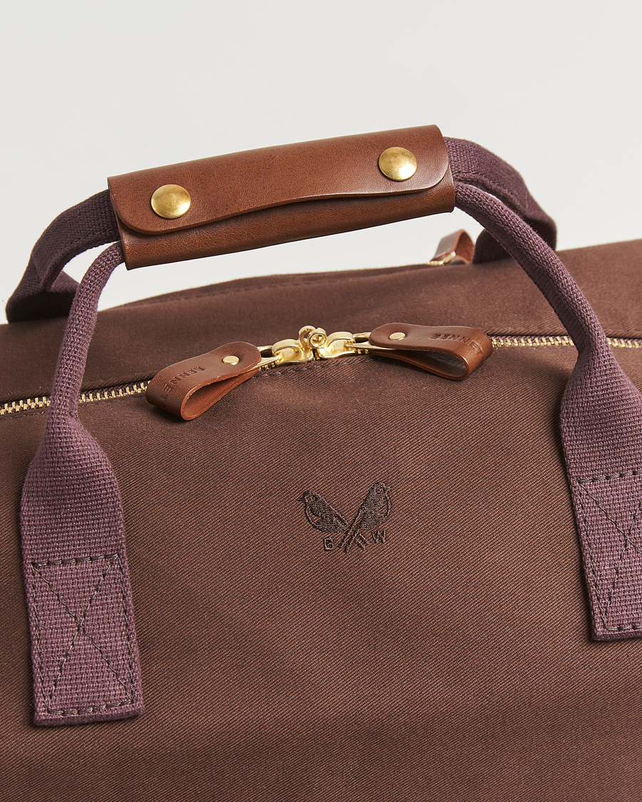 Homme | Sacs | Bennett Winch | Canvas Weekender Black Chocolate
