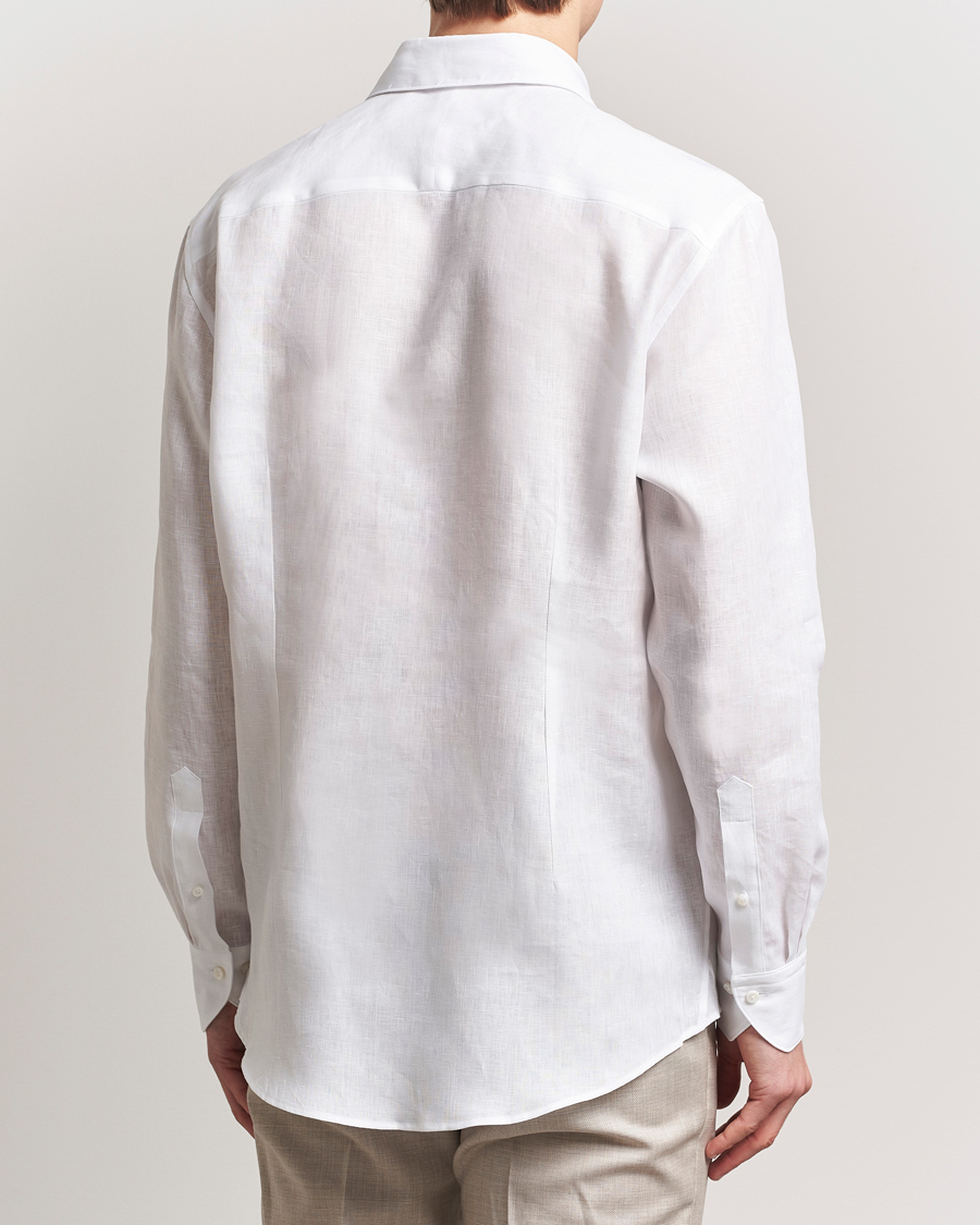 Heren | Overhemden | Stenströms | 1899 Linen Shirt White