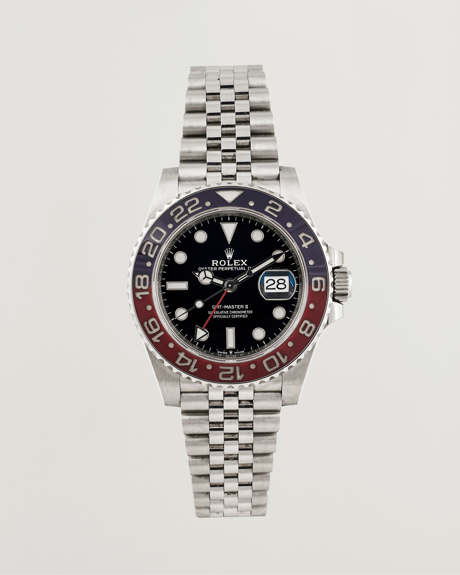 Homme | Pre-Owned & Vintage Watches | Rolex Pre-Owned | GMT-MASTER II Pepsi