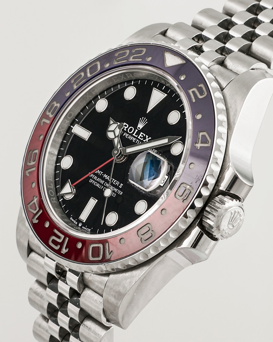 Homme | Pre-Owned & Vintage Watches | Rolex Pre-Owned | GMT-MASTER II Pepsi