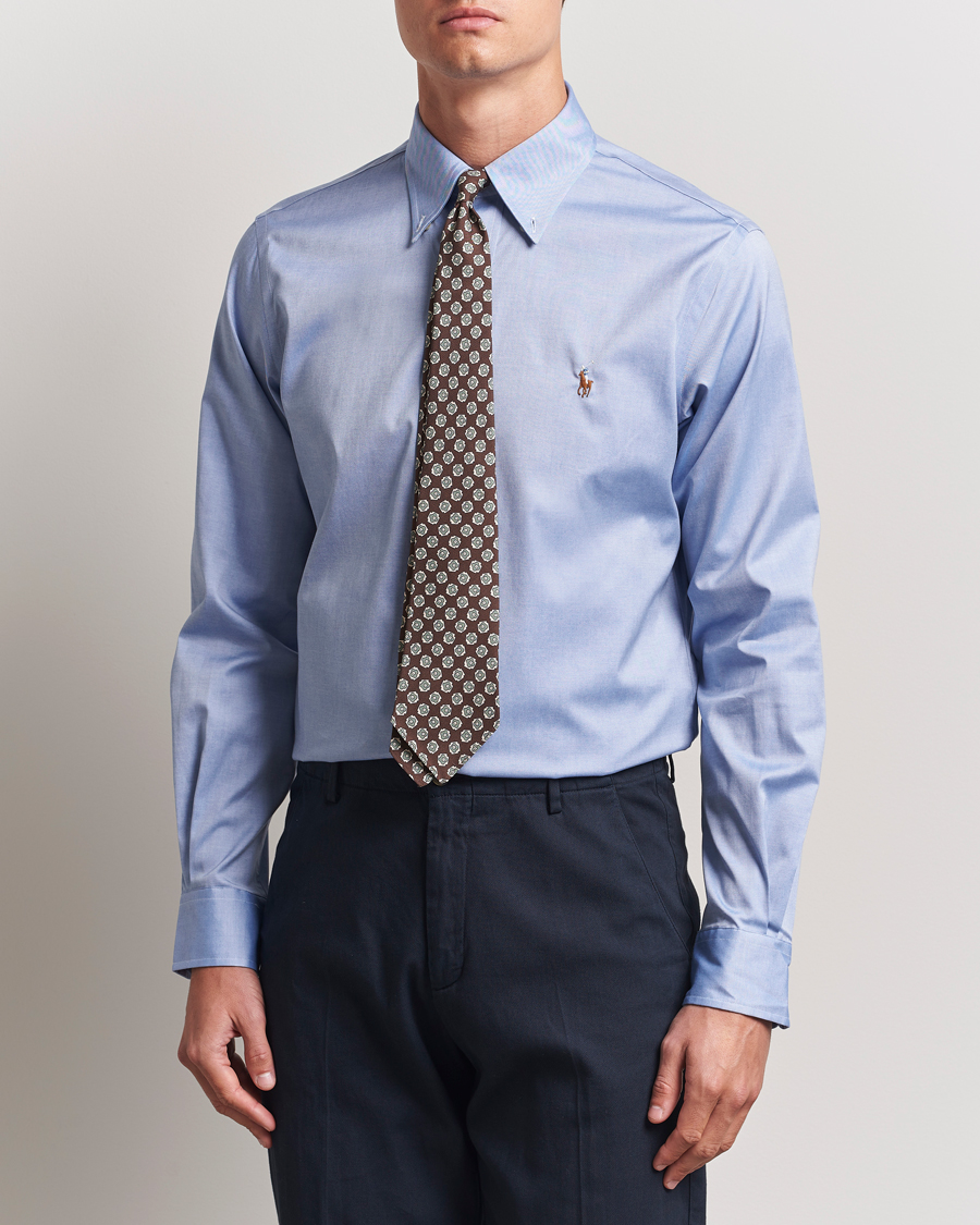 Homme | Chemises | Polo Ralph Lauren | Custom Fit Oxford Dress Shirt True Blue