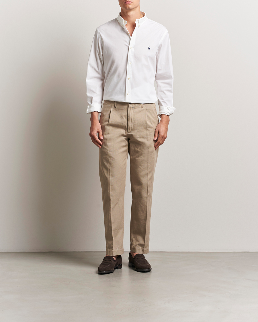 Homme | Chemises | Polo Ralph Lauren | Slim Fit Poplin Shirt White