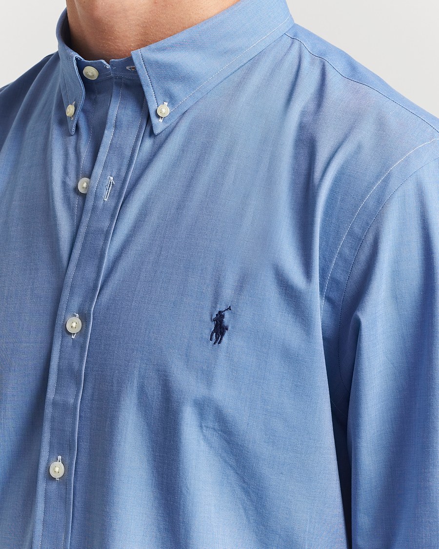 Homme | Chemises | Polo Ralph Lauren | Slim Fit Poplin Shirt Blue End on End