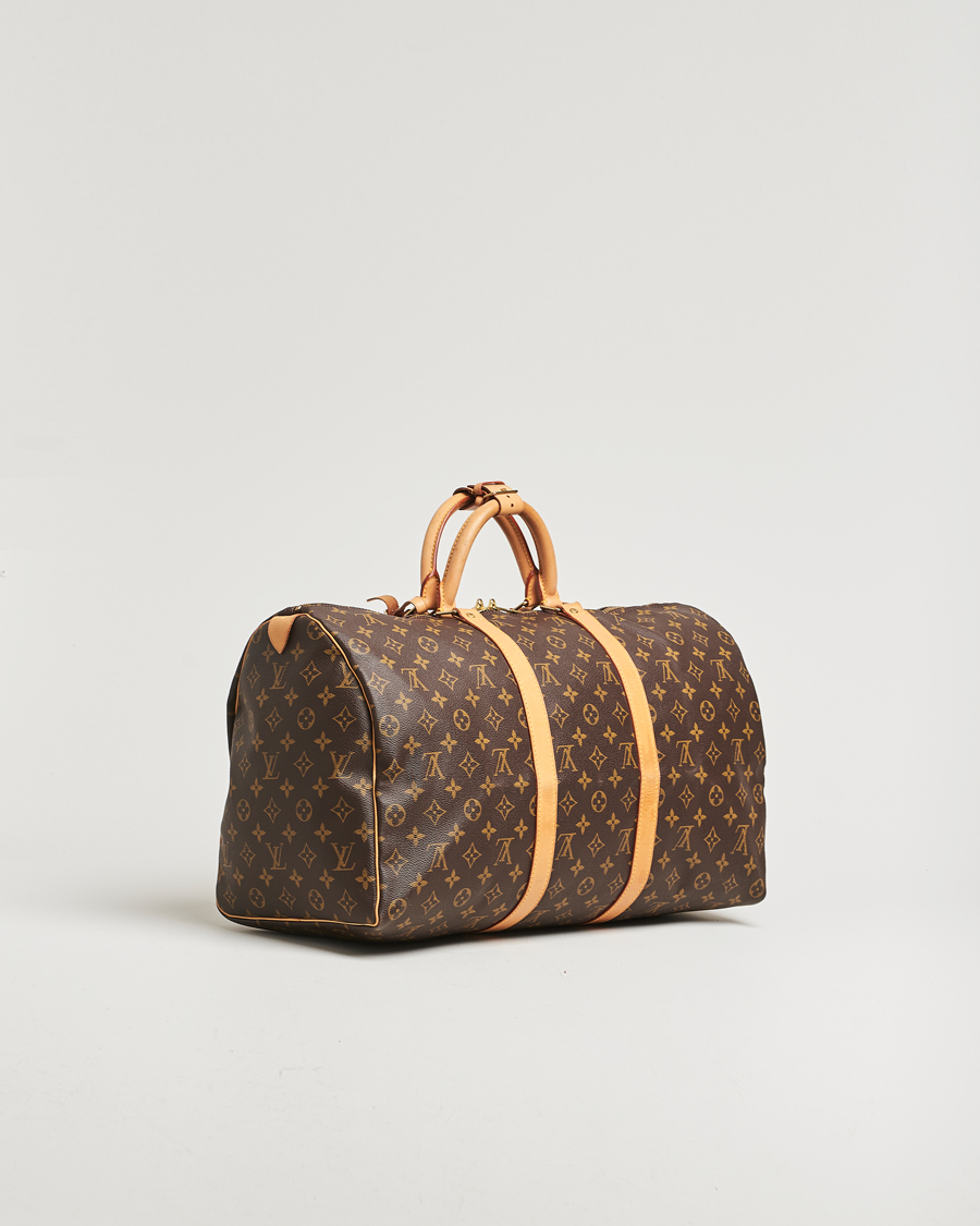 Homme | Pre-Owned & Vintage Bags | Louis Vuitton Pre-Owned | Keepall 50 Monogram