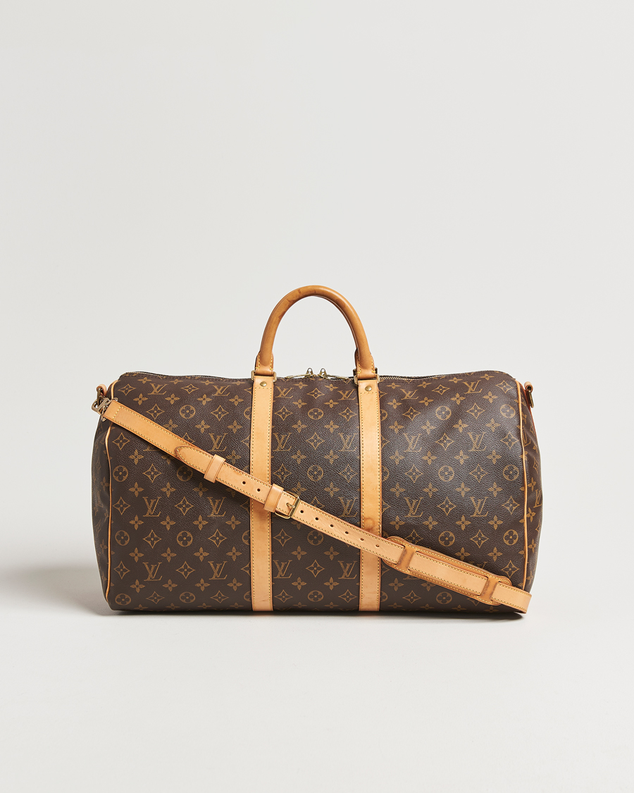 Homme | Pre-Owned & Vintage Bags | Louis Vuitton Pre-Owned | Keepall Bandoulière 50 Monogram