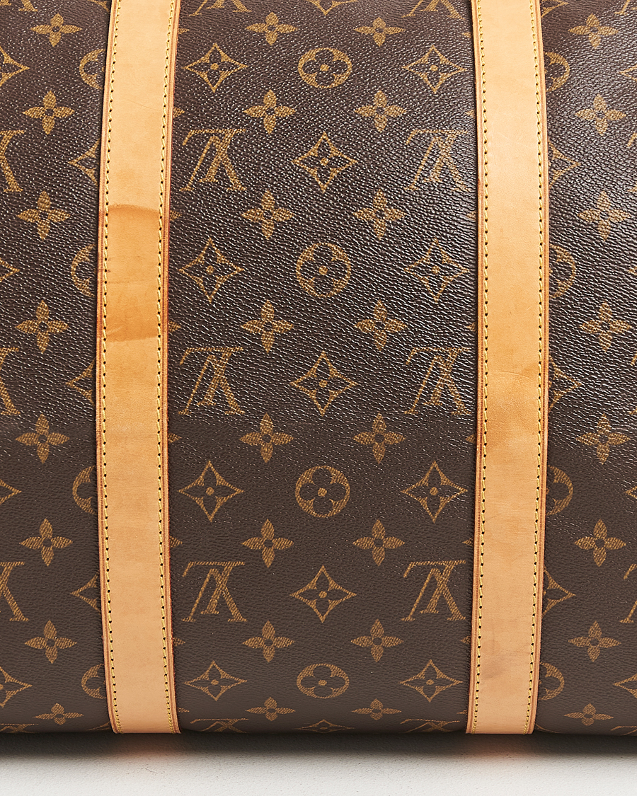 Homme | Pre-Owned & Vintage Bags | Louis Vuitton Pre-Owned | Keepall Bandoulière 50 Monogram