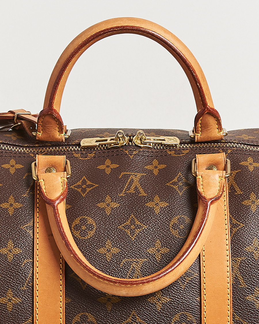 Homme | Pre-Owned & Vintage Bags | Louis Vuitton Pre-Owned | Keepall 55 Monogram