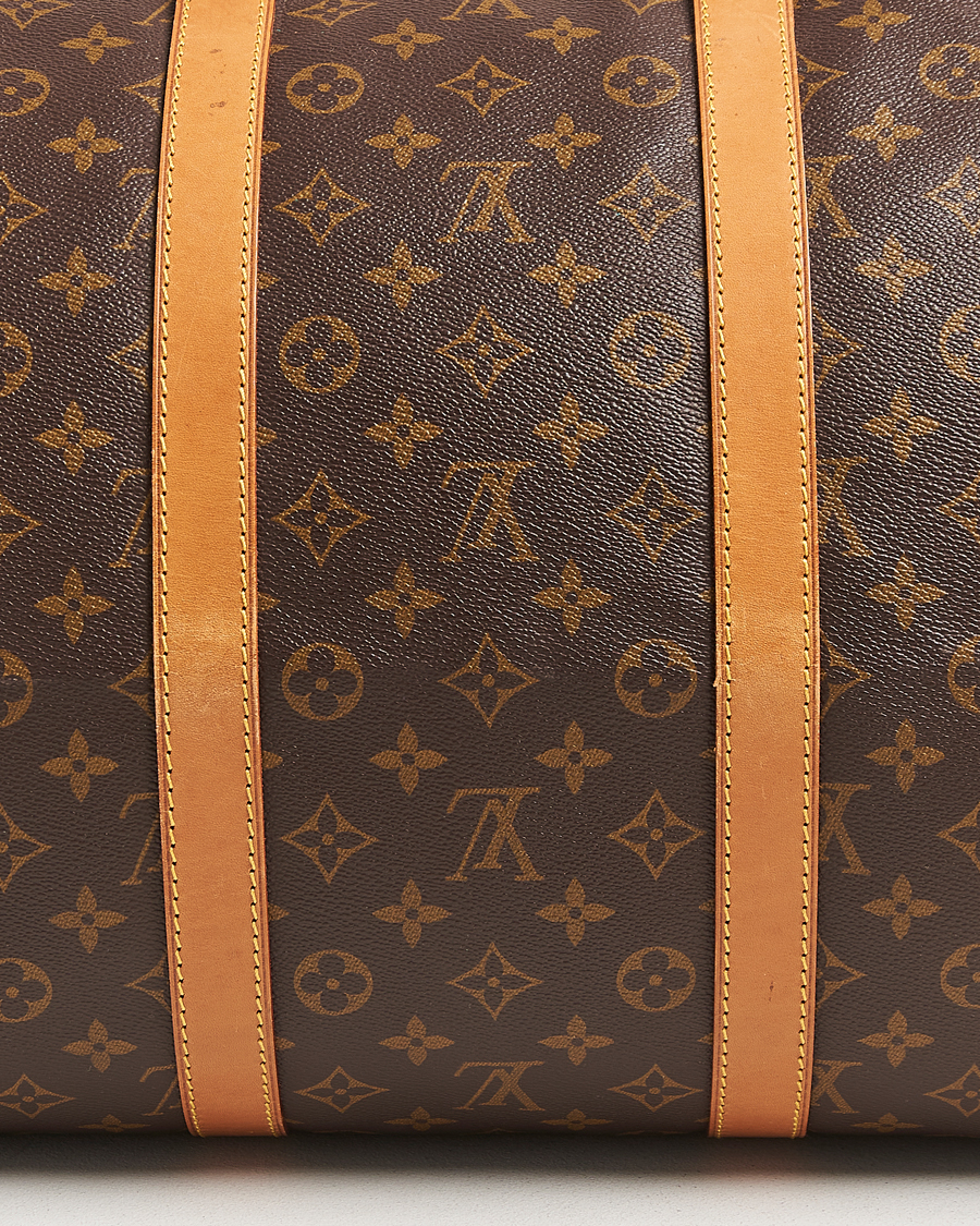 Homme | Pre-Owned & Vintage Bags | Louis Vuitton Pre-Owned | Keepall 55 Monogram