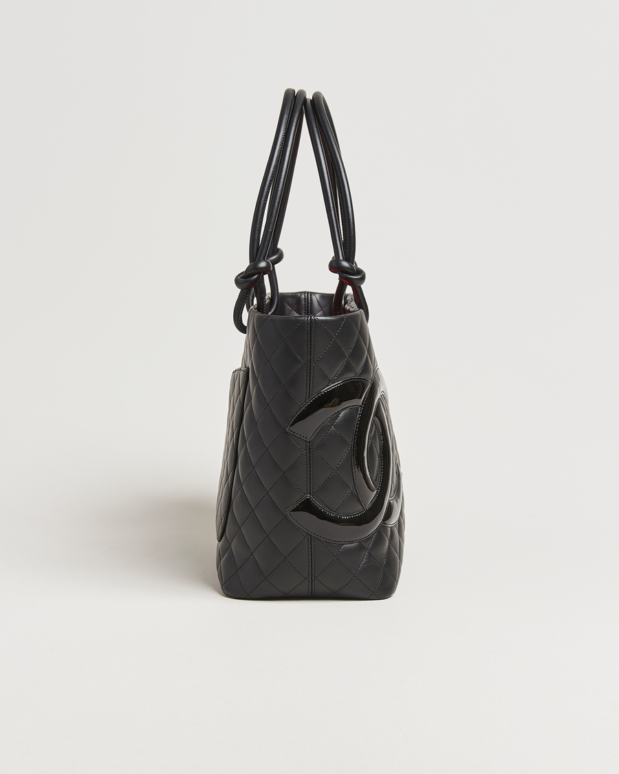Heren | Gifts for Her | Chanel Pre-Owned | Cambon Ligne Tote Bag Medium Black