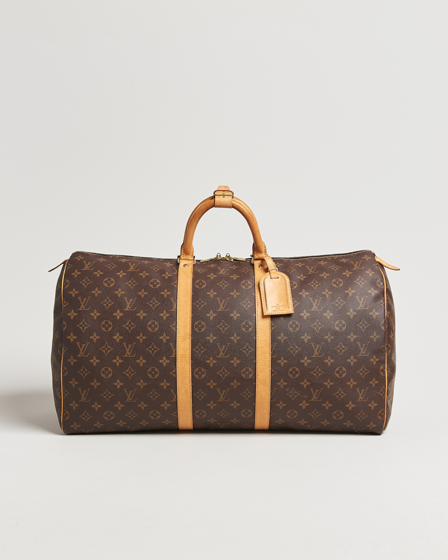 Heren | Pre-Owned & Vintage Bags | Louis Vuitton Pre-Owned | Keepall 55 Monogram