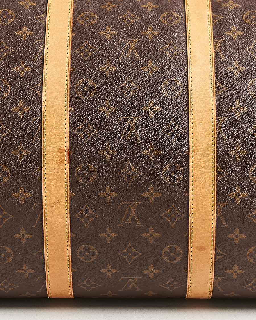 Heren | Pre-Owned & Vintage Bags | Louis Vuitton Pre-Owned | Keepall 55 Monogram