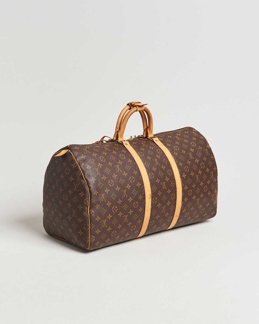 Heren | Pre-Owned & Vintage Bags | Louis Vuitton Pre-Owned | Keepall 55 Monogram