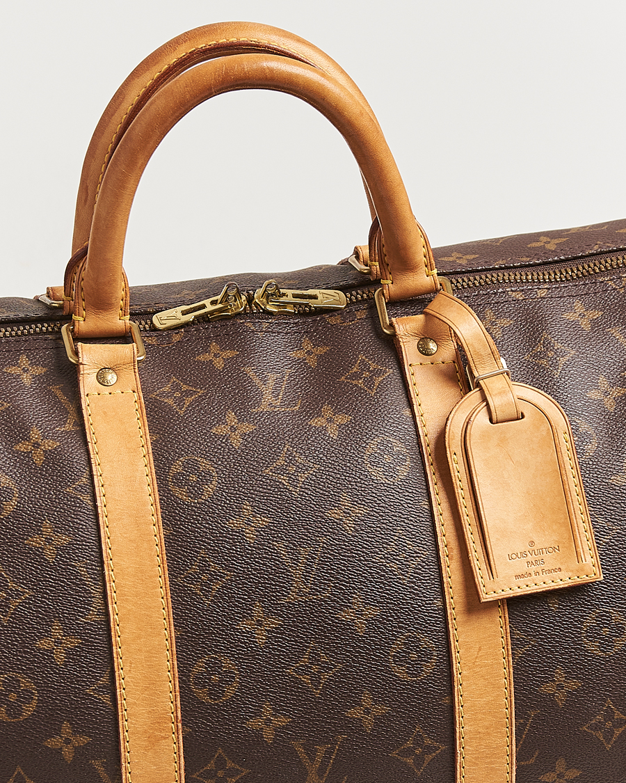 Heren | Pre-Owned & Vintage Bags | Louis Vuitton Pre-Owned | Keepall 55 Monogram