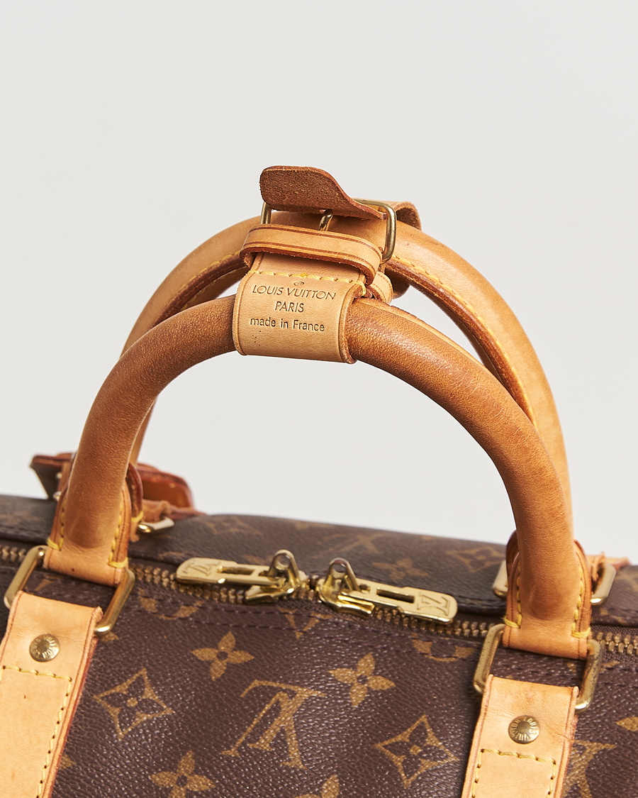 Heren | Pre-Owned & Vintage Bags | Louis Vuitton Pre-Owned | Keepall 55 Monogram