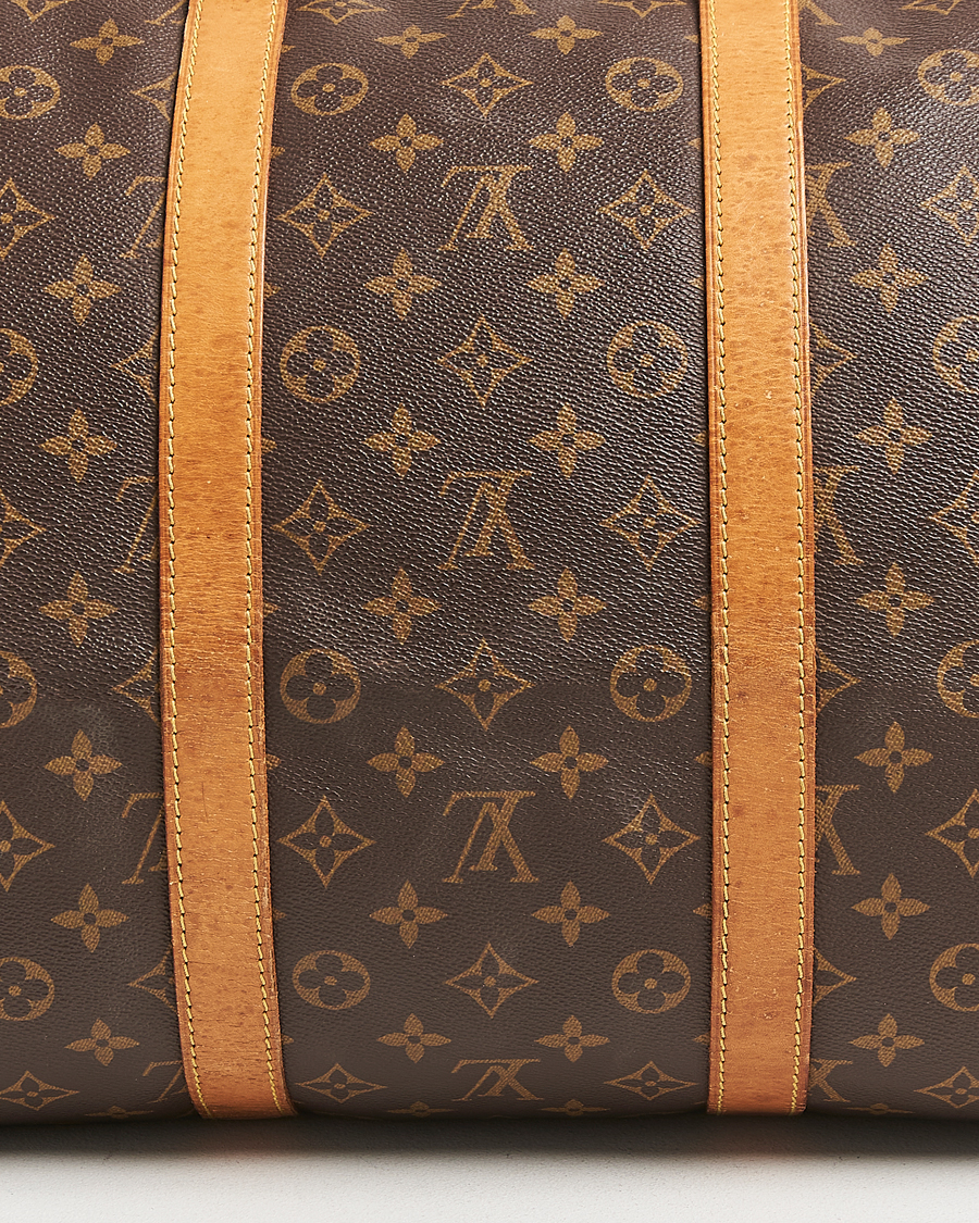 Homme | Pre-Owned & Vintage Bags | Louis Vuitton Pre-Owned | Keepall Bandoulière 55 Monogram