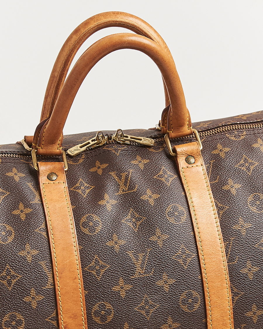 Homme | Pre-Owned & Vintage Bags | Louis Vuitton Pre-Owned | Keepall Bandoulière 55 Monogram