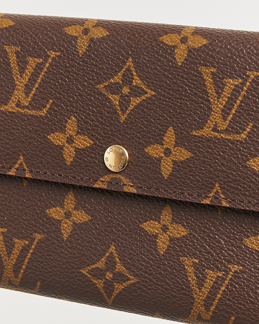 Heren | Louis Vuitton Pre-Owned Pochette Porte Monnaie Credit Wallet Monogram | Louis Vuitton Pre-Owned | Pochette Porte Monnaie Credit Wallet Monogram