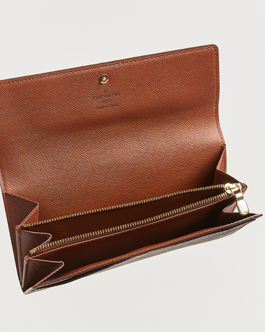Heren | Louis Vuitton Pre-Owned Pochette Porte Monnaie Credit Wallet Monogram | Louis Vuitton Pre-Owned | Pochette Porte Monnaie Credit Wallet Monogram