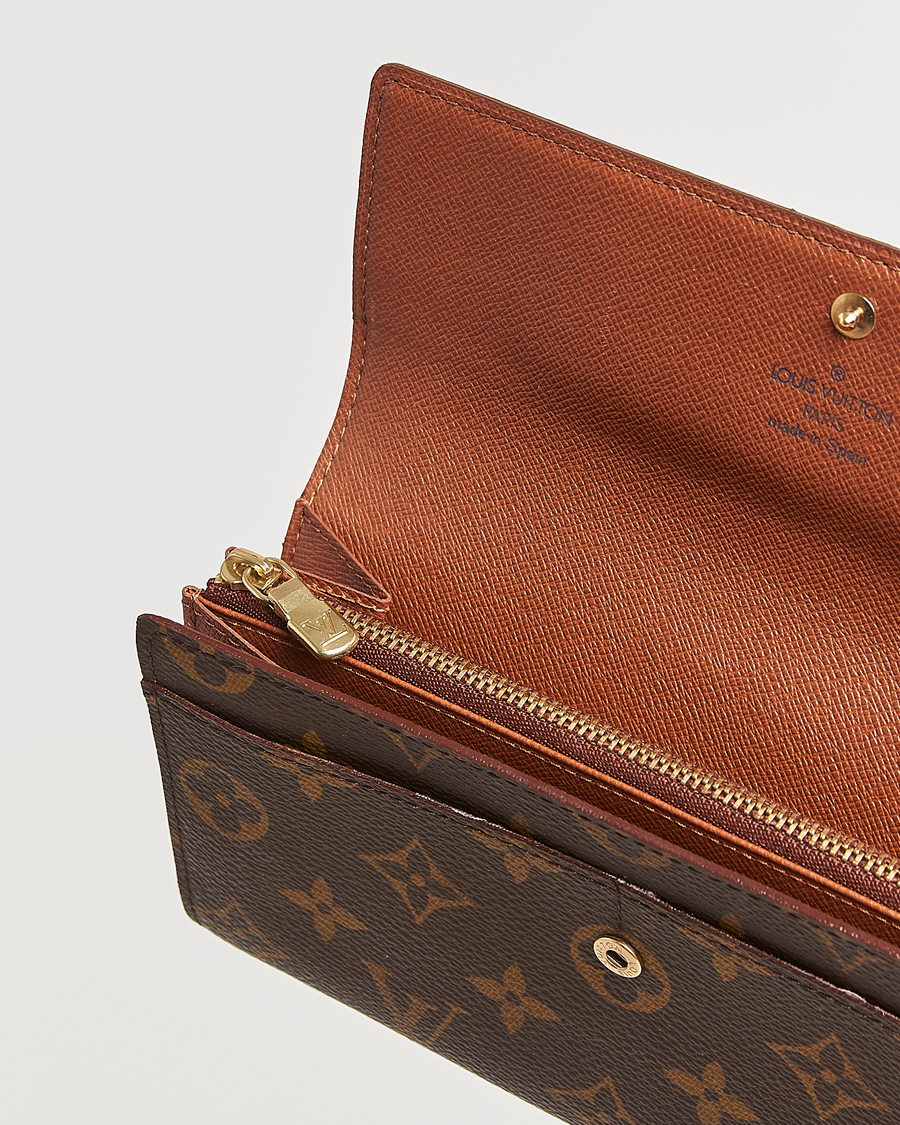 Heren | Louis Vuitton Pre-Owned Pochette Porte Monnaie Credit Wallet Monogram | Louis Vuitton Pre-Owned | Pochette Porte Monnaie Credit Wallet Monogram