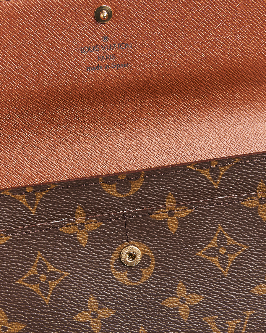 Heren | Louis Vuitton Pre-Owned Pochette Porte Monnaie Credit Wallet Monogram | Louis Vuitton Pre-Owned | Pochette Porte Monnaie Credit Wallet Monogram