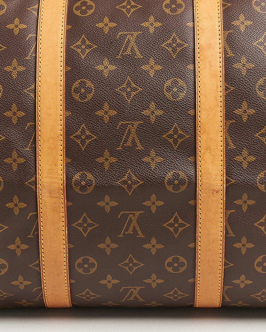 Homme | Pre-Owned & Vintage Bags | Louis Vuitton Pre-Owned | Keepall 55 Monogram