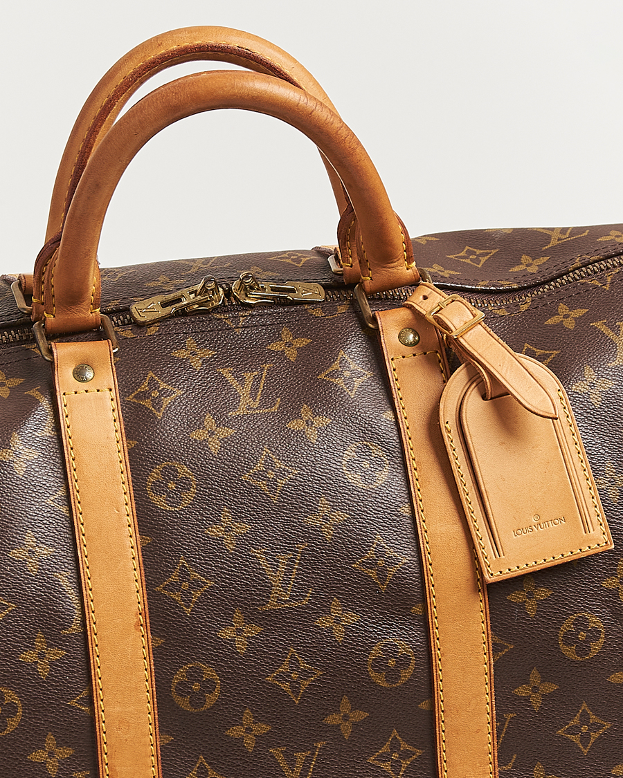 Homme | Pre-Owned & Vintage Bags | Louis Vuitton Pre-Owned | Keepall 55 Monogram