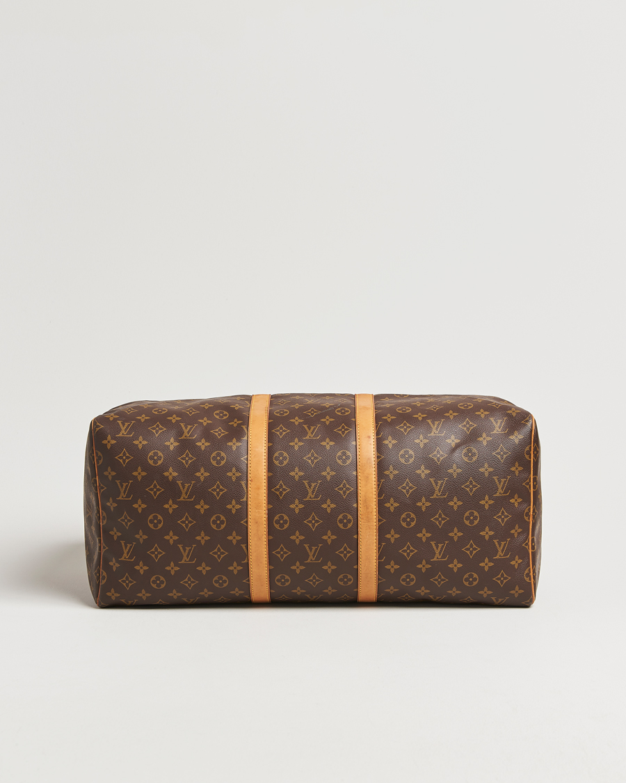 Homme | Pre-Owned & Vintage Bags | Louis Vuitton Pre-Owned | Keepall 55 Monogram