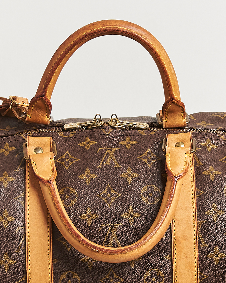 Homme | Pre-Owned & Vintage Bags | Louis Vuitton Pre-Owned | Keepall 55 Monogram