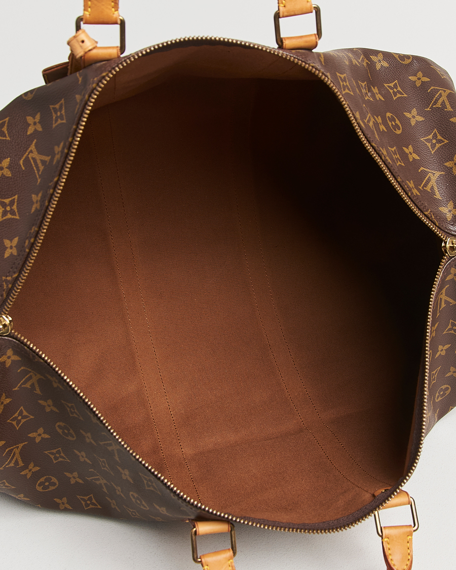Homme | Pre-Owned & Vintage Bags | Louis Vuitton Pre-Owned | Keepall 55 Monogram