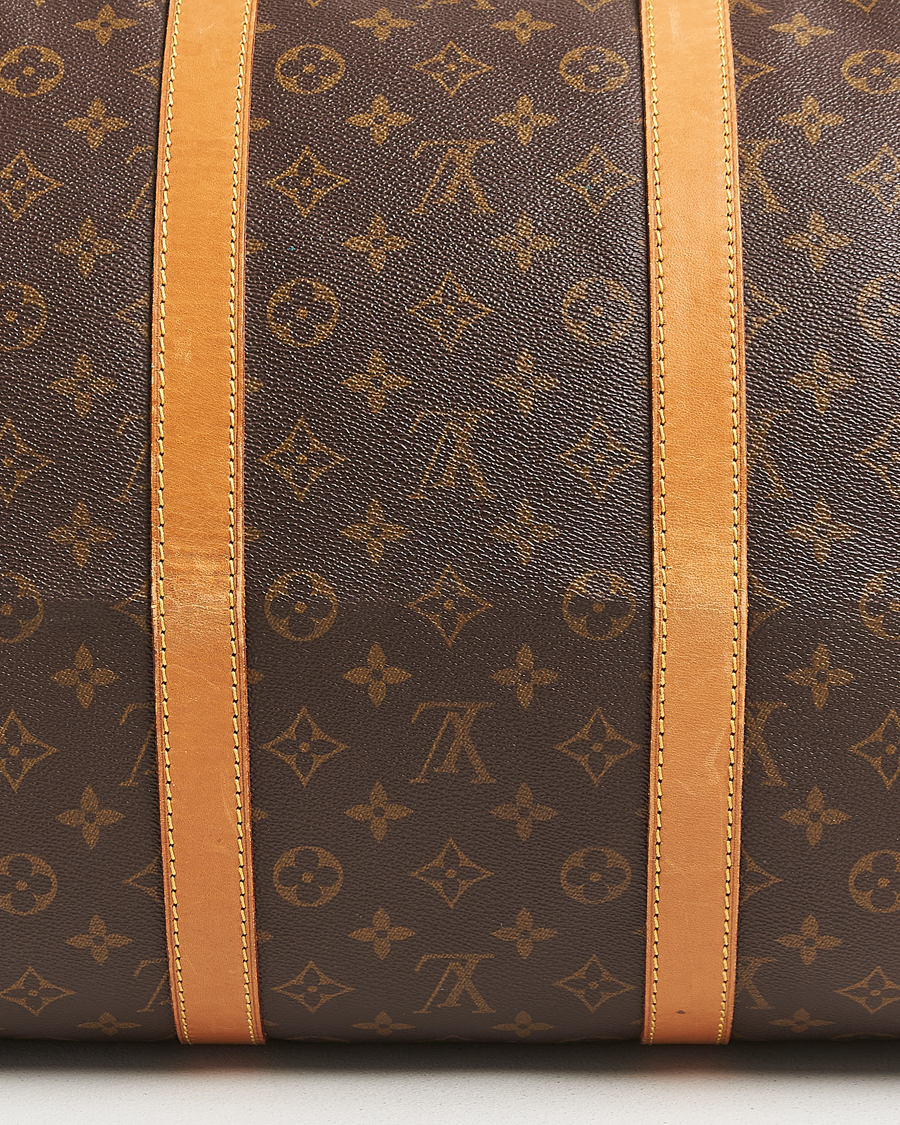Homme | Pre-Owned & Vintage Bags | Louis Vuitton Pre-Owned | Keepall 55 Monogram