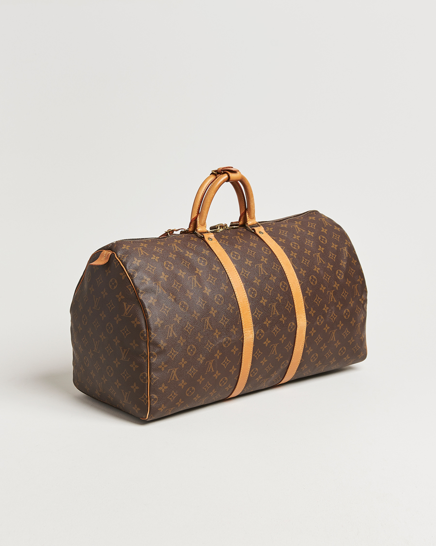 Homme | Pre-Owned & Vintage Bags | Louis Vuitton Pre-Owned | Keepall 55 Monogram