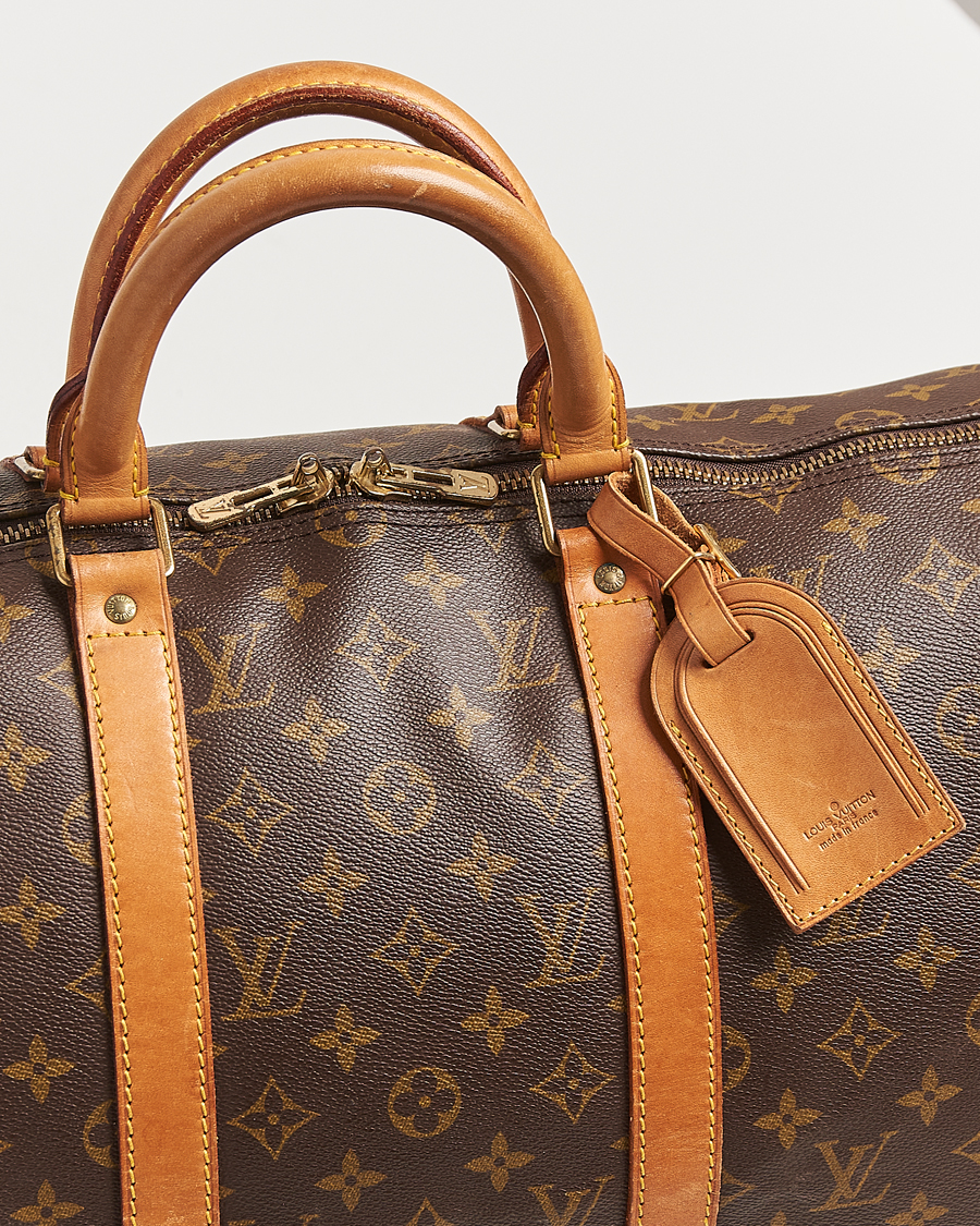 Heren | Pre-Owned & Vintage Bags | Louis Vuitton Pre-Owned | Keepall Bandoulière 50 Monogram