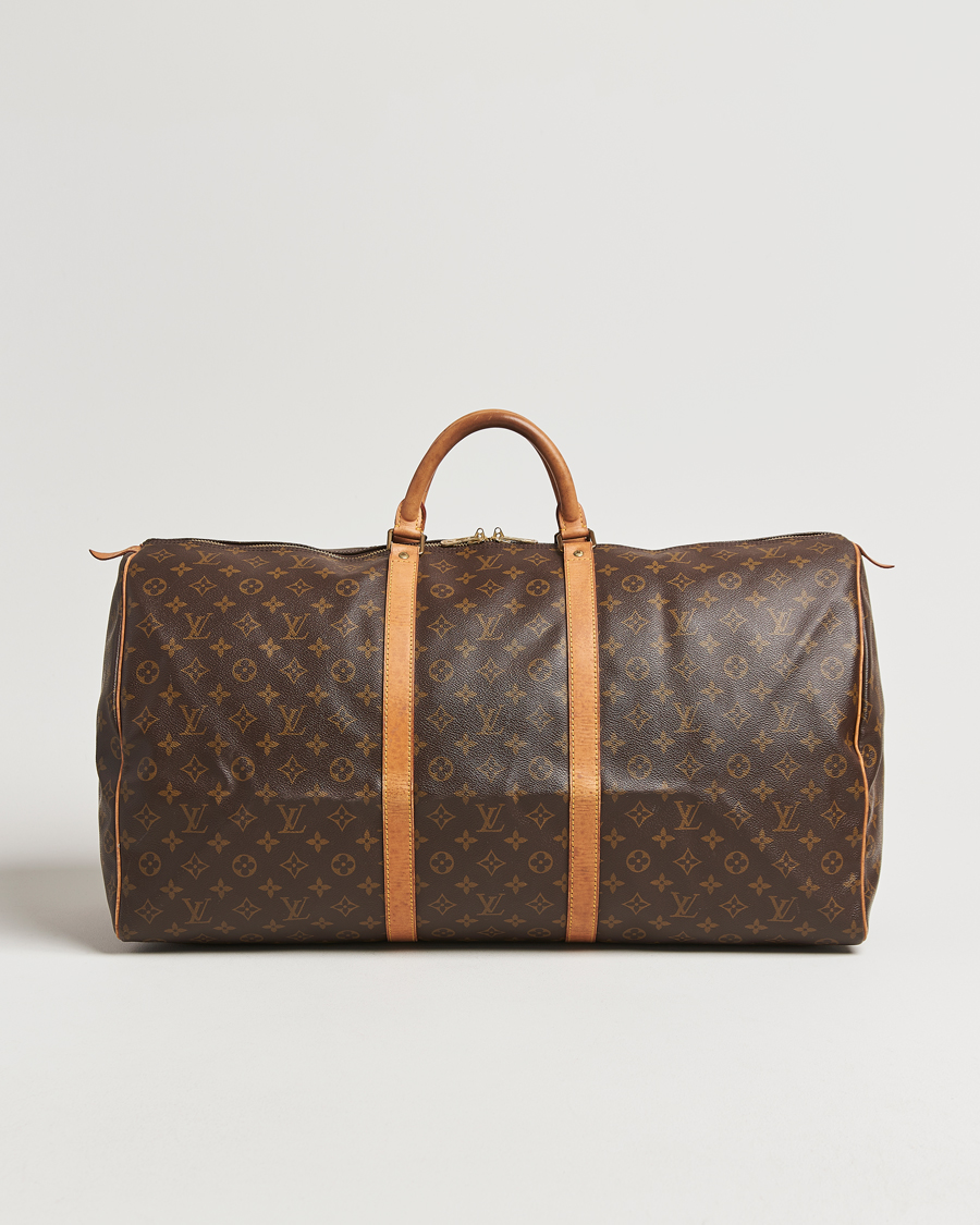 Heren | Pre-Owned & Vintage Bags | Louis Vuitton Pre-Owned | Keepall 60 Monogram