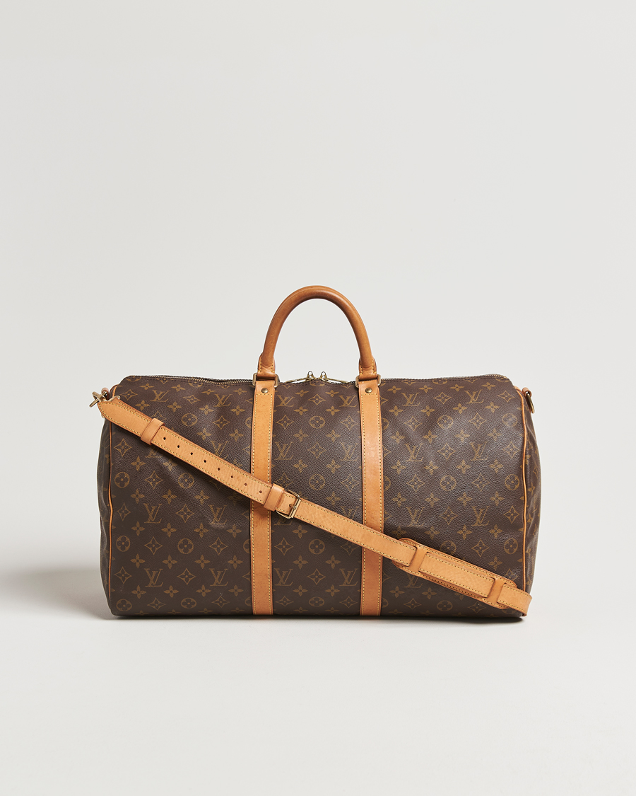 Heren | Pre-Owned & Vintage Bags | Louis Vuitton Pre-Owned | Keepall Bandoulière 50 Monogram