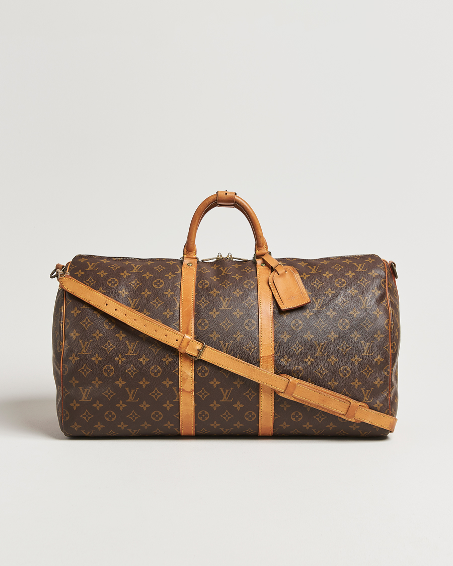 Heren | Pre-Owned & Vintage Bags | Louis Vuitton Pre-Owned | Keepall Bandoulière 55 Monogram