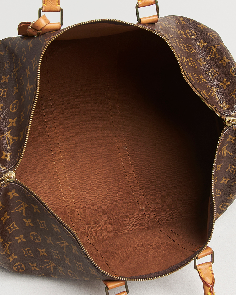 Heren | Pre-Owned & Vintage Bags | Louis Vuitton Pre-Owned | Keepall Bandoulière 55 Monogram