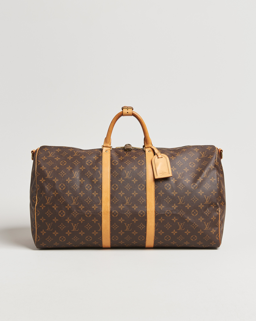 Homme | Pre-Owned & Vintage Bags | Louis Vuitton Pre-Owned | Keepall Bandoulière 55 Monogram