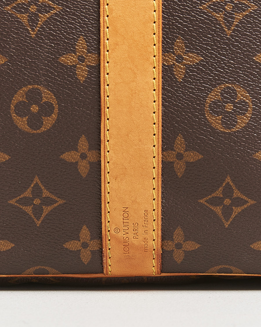 Homme | Pre-Owned & Vintage Bags | Louis Vuitton Pre-Owned | Keepall Bandoulière 55 Monogram