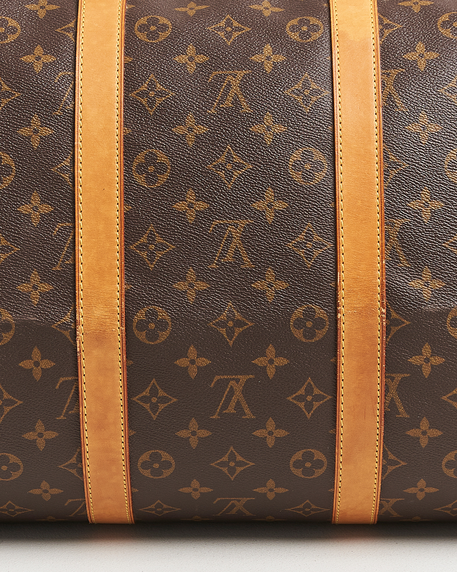 Homme | Pre-Owned & Vintage Bags | Louis Vuitton Pre-Owned | Keepall Bandoulière 55 Monogram