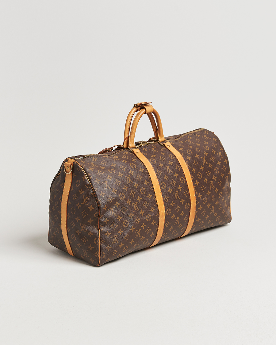 Homme | Pre-Owned & Vintage Bags | Louis Vuitton Pre-Owned | Keepall Bandoulière 55 Monogram