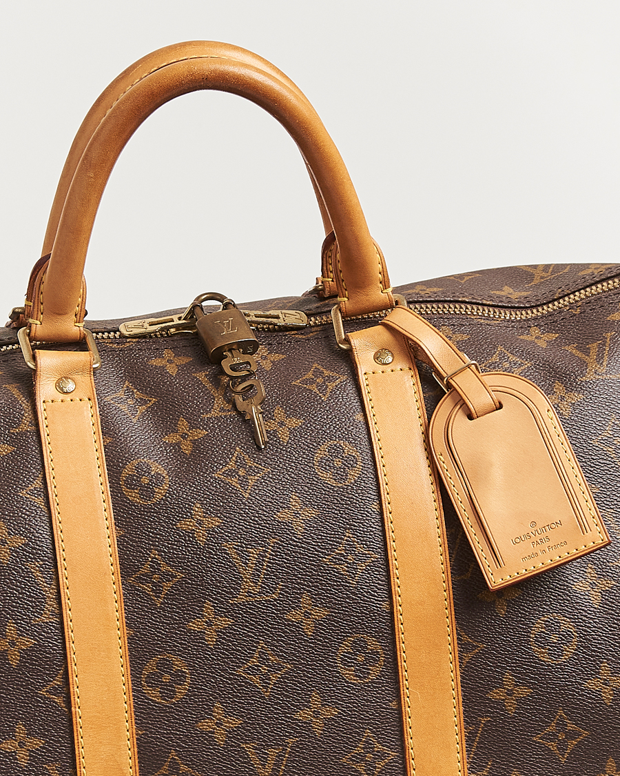 Homme | Pre-Owned & Vintage Bags | Louis Vuitton Pre-Owned | Keepall Bandoulière 55 Monogram